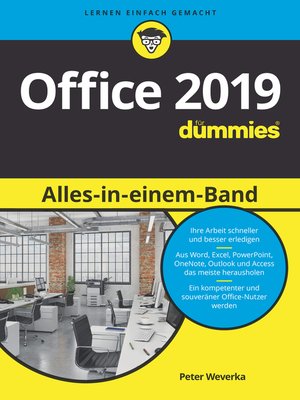 cover image of Office 2019 Alles-in-einem-Band f&uuml;r Dummies